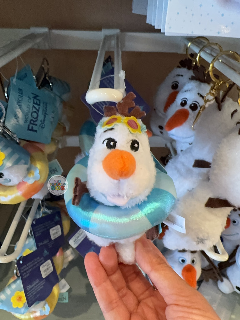 HKDL - 2026 World of Frozen Collection x Olaf Plush Keychain