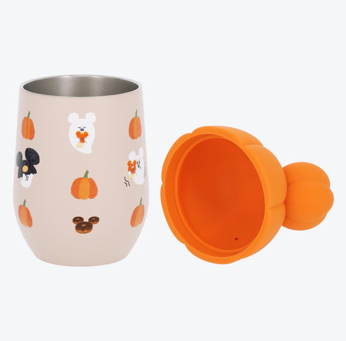TDR - 2026 Disney Halloween x Mickey & Minnie Mouse 'Scared Ghost & Pumpkin Lantern Collection x Stainless Steel Tumbler (Release Date: Sept 15, 2026)