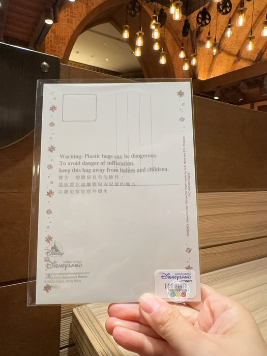 HKDL - 2025 Winnie the Pooh & Friends Christmas x Winnie the Pooh & Friends Post Card