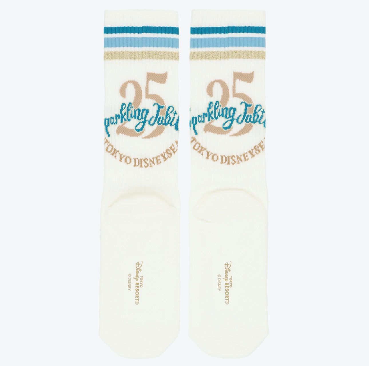TDR - Tokyo DisneySea 25th Anniversary "Sparkling Jubilee" x Stylish Socks (Release Date: Apr 8, 2026)