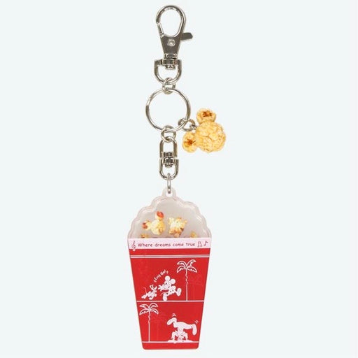 TDR - Food Miniature Tokyo Disney Resort Popcorn Box Keychain