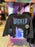 Universal Studios - Wicked: For Good - Spirit Jersey Elphaba and Galinda Black Pullover (Youth)