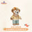 SHDL - 2025 Duffy & Friends ‘Floral Dream’ Collection x Duffy Plush Toy (Release Date: Sept 4, 2025)