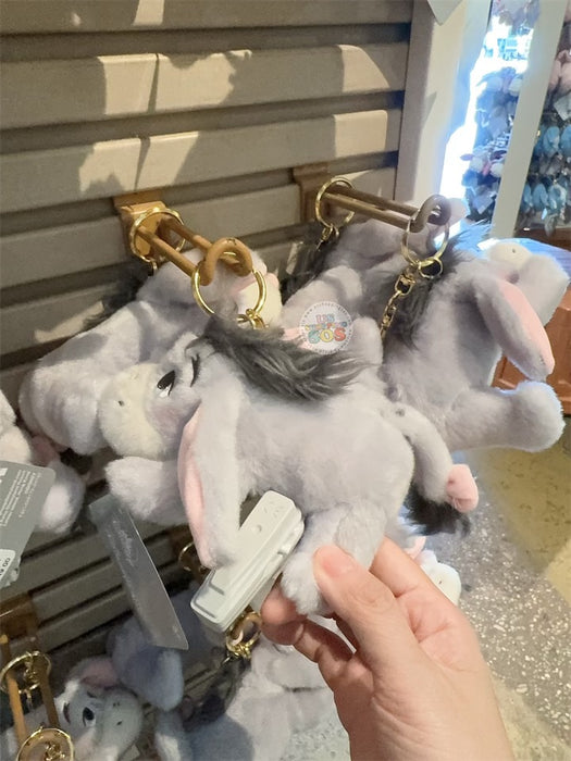 HKDL - Laying Eeyore "Kuttari" Plush Keychain