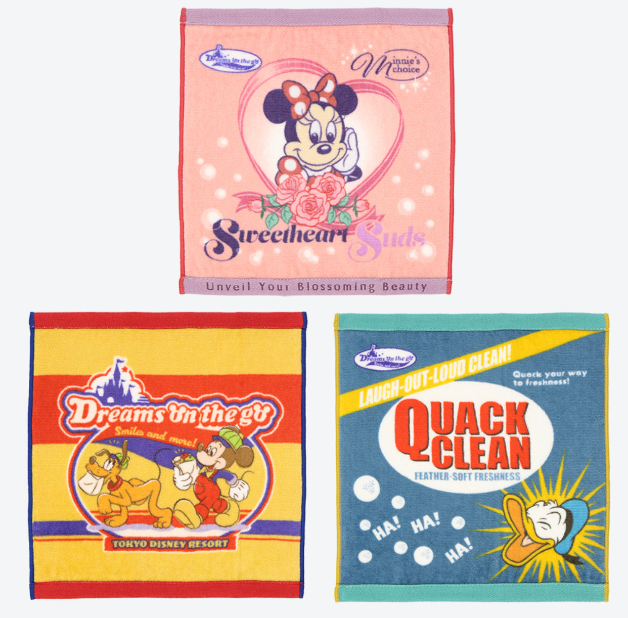 TDR - Disney Characters Grocery Store Themed Collection x Mini Towel Set (Release Date: Oct 10, 2024)