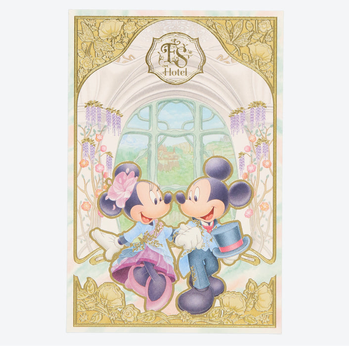 TDR - Fantasy Springs “Tokyo DisneySea Fantasy Springs Hotel” Collection x Mickey & Minnie Mouse Assorted Post Cards Set