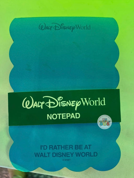 DLR/WDW - Logo Mania 2026 The Tiki Tiki Tiki Room - Emerald Green Park Logo Notepad