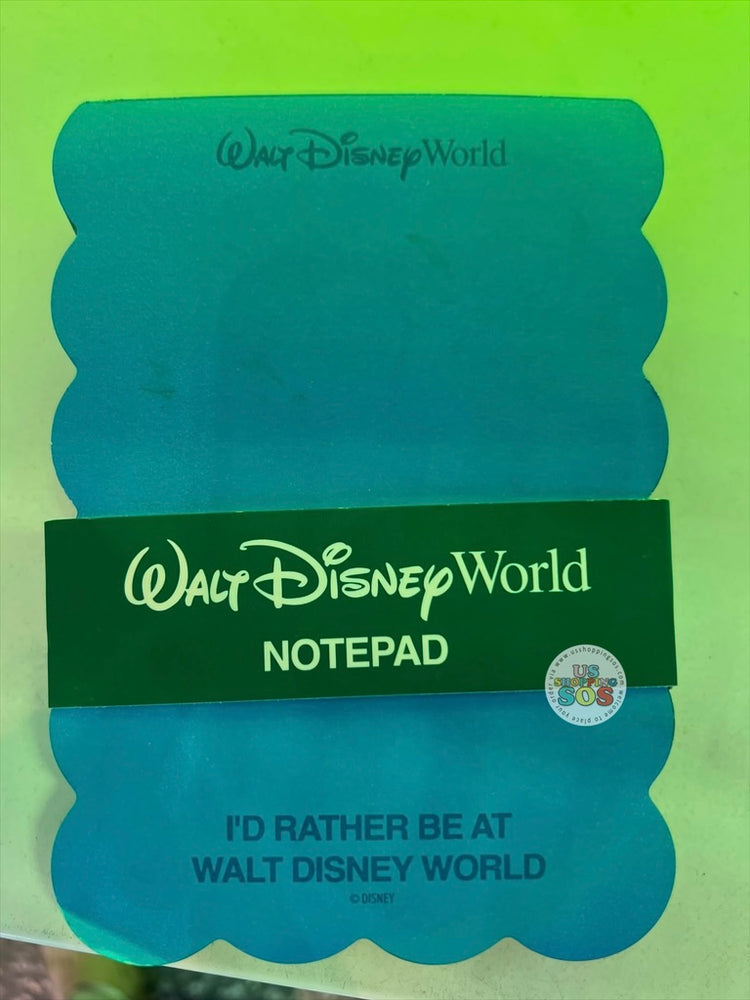 DLR/WDW - Logo Mania 2026 The Tiki Tiki Tiki Room - Emerald Green Park Logo Notepad