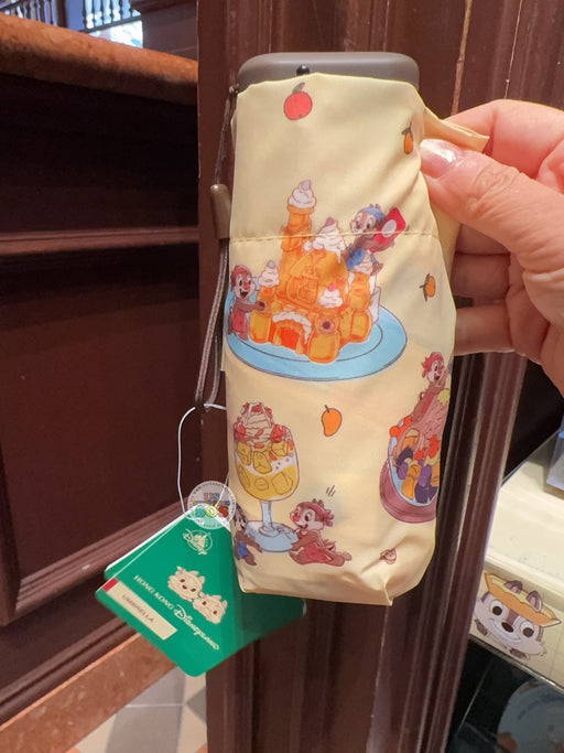 HKDL - 2026 Chip & Dale Hong Kong Cuisine & Dim Sum Collection x Chip & Dale Foldable Travel Umbrella