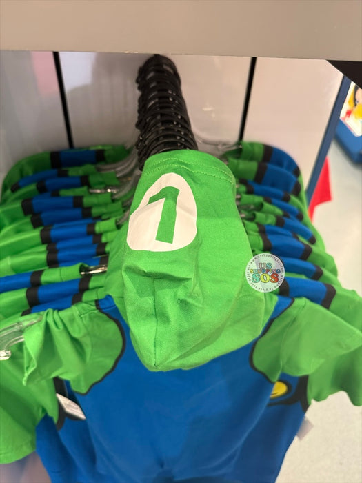 Universal Studios - Super Nintendo World - Luigi Costume Baby Onesie (Infant & Toddler)