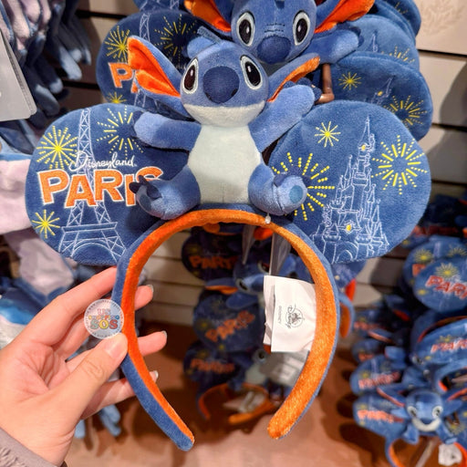 DLP - Disneyland Paris & Stitch Plushy Ear Headband