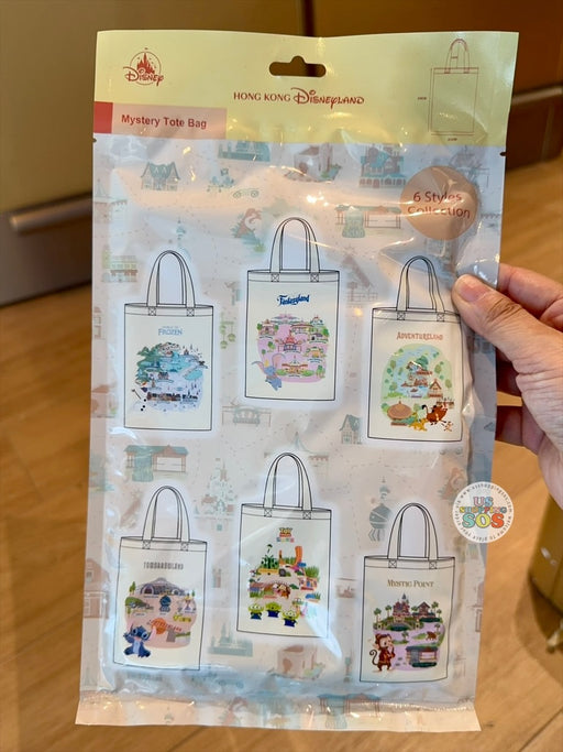 HKDL - Park Attractions 2026 - Mystery Tote Bag (Contains One Randomly Design)