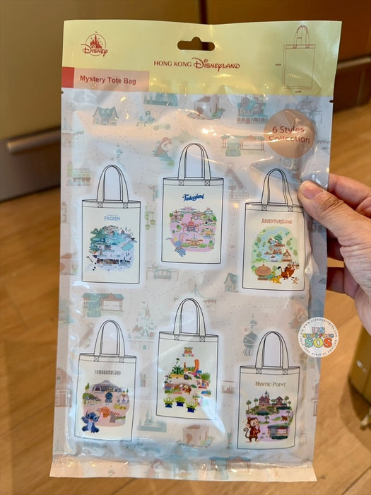 HKDL - Park Attractions 2026 - Mystery Tote Bag (Contains One Randomly Design)