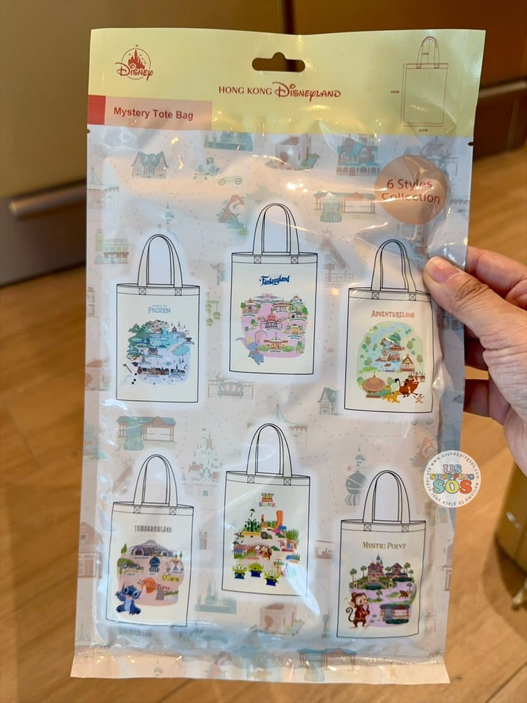 HKDL - Park Attractions 2026 - Mystery Tote Bag (Contains One Randomly Design)