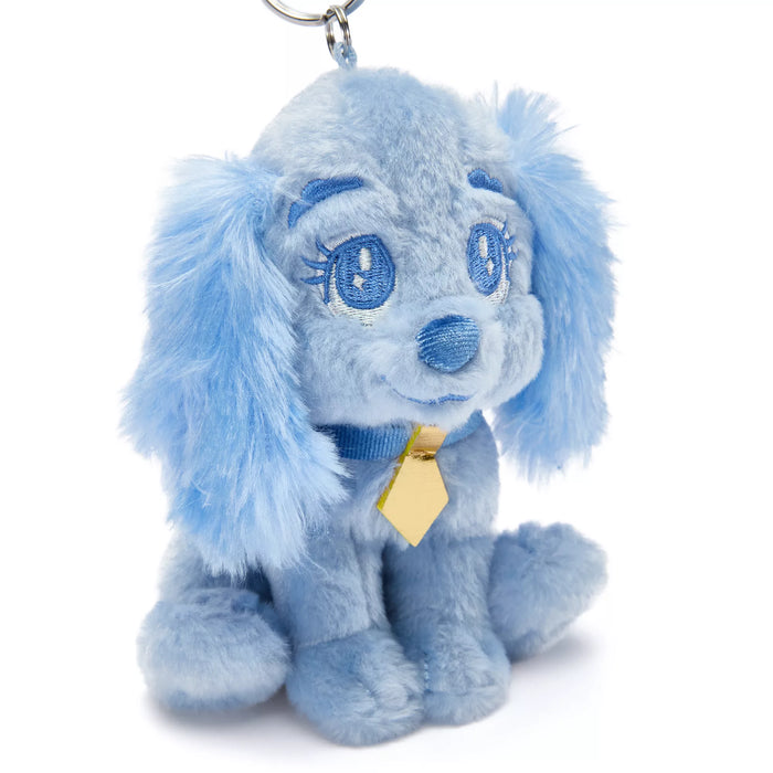 HKDS - Lady and the Tramp Lady Blue Plush Keychain