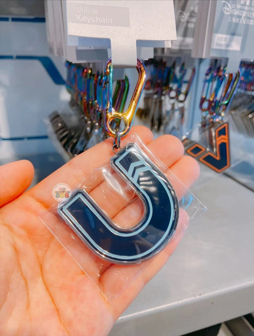 SHDL - Tron Lightcycle Power Run Mickey Mouse Alphabet Keychain x U