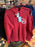 DLP - Disneyland Logo Zip Hoodie for Disneyland Paris Red Hoodie Zip Jacket for Adults