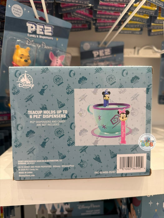 DLR/WDW - Disney x Pez - Mad Tea Party Teacup Candy Dispenser Display