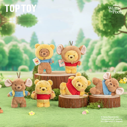 TOPTOY - Winnie the Pooh & Roo Forever Friends Plush Keychain & Shoulder Plush Toy Blind Box (Release Date: Aug 22, 2025)