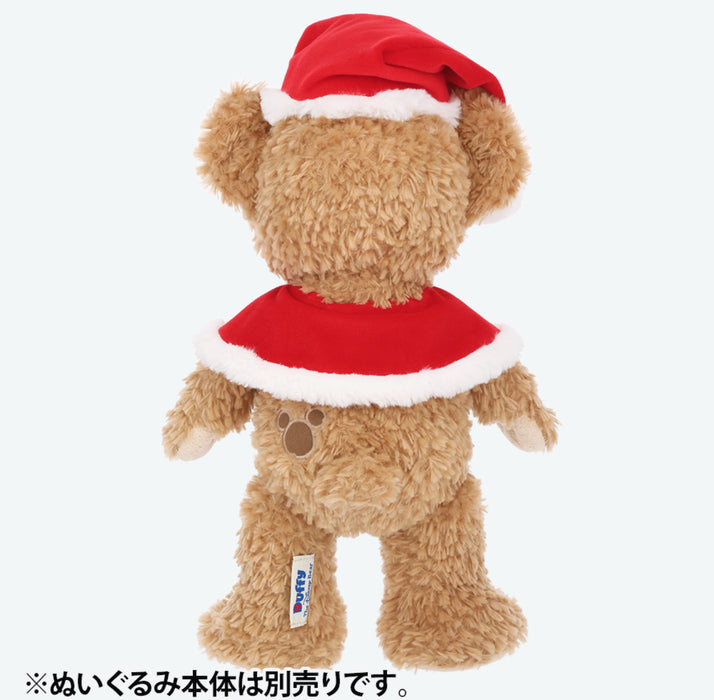 TDR - Duffy & Friends "Wintery Snowman" Collection x Santa Hat & Cape Plush Toy Costume (Release Date: Nov 4, 2025)