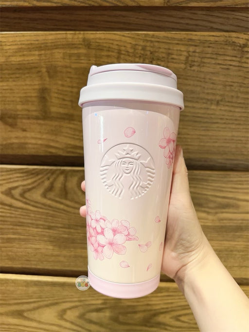 Starbucks Hong Kong - Sakura Cherry Blossom 2024 Collection x CHERRY BLOSSOM PETALS SS TUMBLER 16OZ