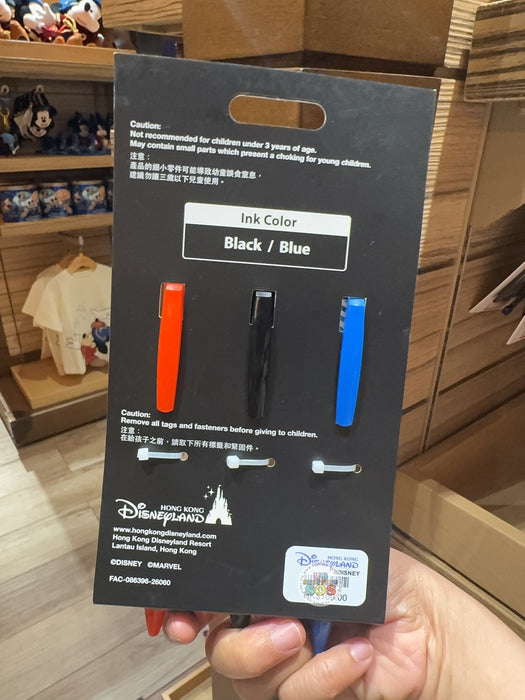 HKDL - 2026 Spiderman Collection x Erasable Pens Set of 3