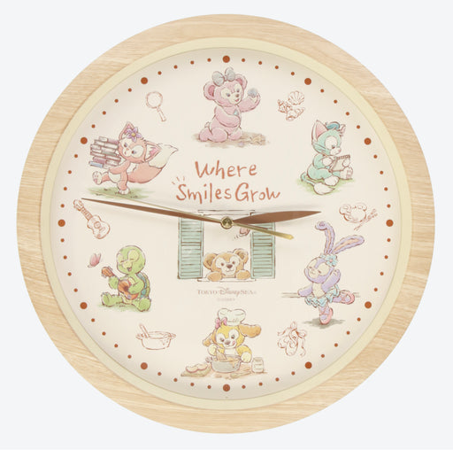 TDR - Duffy & Friends "Where Smiles Grow" Collection x Wall Clock (Release Date: July 1, 2024)