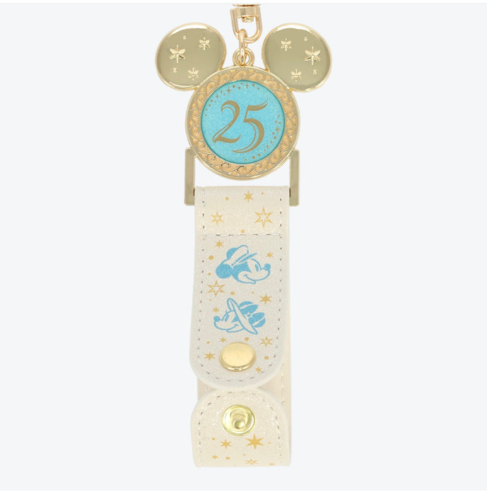 TDR - Tokyo DisneySea 25th Anniversary "The Jubilee Journey" x Mickey & Minnie Mouse Headband Holder Keychain (Release Date: May 25, 2026)