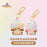 SHDL - Chip & Dale Cotton Candy Dreams Collection x Chip & Dale Plush Keychains Set