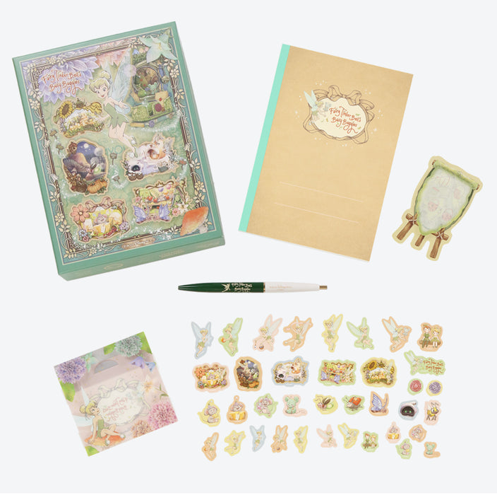 TDR - Fantasy Springs "Fairy Tinkerbell's Busy Buggy" Collection x Stationary Set