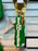 DLR/WDW - Logo Mania 2026 The Tik Tik Tik Room - Emerald Green Park Logo Keychain