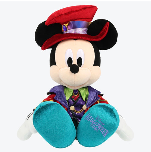 TDR - 2026 Disney  Halloween Tokyo Disneyland Parade "The Villains Halloween 'Into the Frenzy' Mickey Mouse Plush Toy (Release Date: Sep 15, 2026)