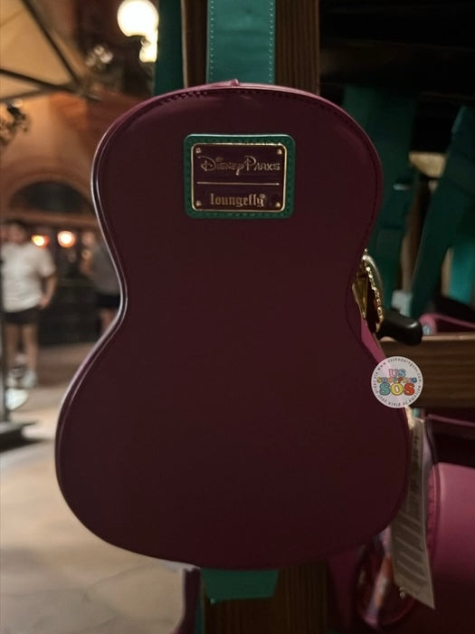 DLR/WDW - Epcot World Showcase Mexico 2026 - Loungefly The Three Caballeros Guitar Crossbody Bag
