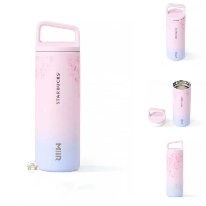 Starbucks China - Sakura Cherry Blossom 2025 x 10. Stainless Steel MiiR Tumbler 473ml (Release Date: Feb 11, 2025)