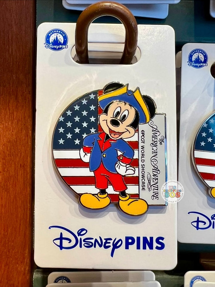 WDW - Epcot World Showcase 2026 - Mickey The American Adventure Pin