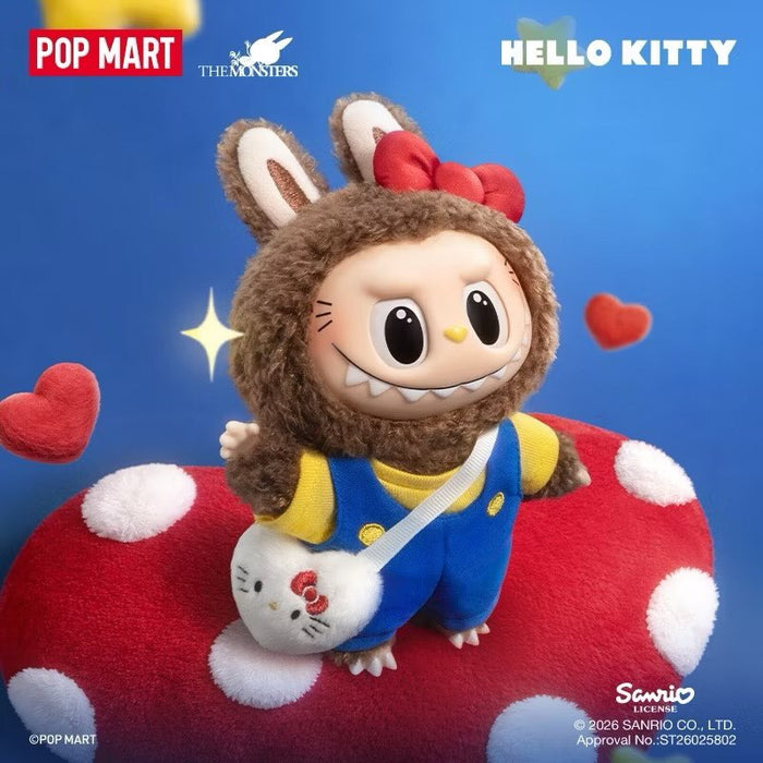Popmart x The Monsters x Sanrio Characters Vinyl Plush Keychain Random Secret Box