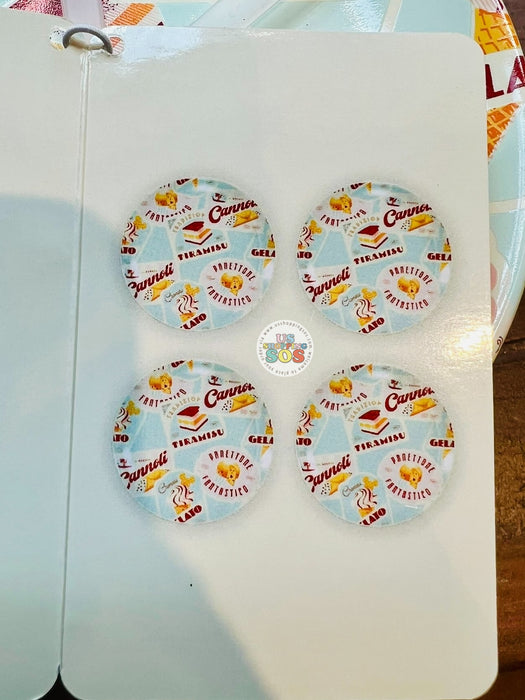 WDW - Epcot World Showcase Italy 🇮🇹 - When in Rome 2025 - Plate Set of 4