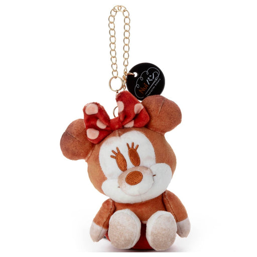 Japan Takara Tomy - Nui Pan Character Bun Minnie Mouse Plush Keychain (Release Date: Feb 15, 2025)