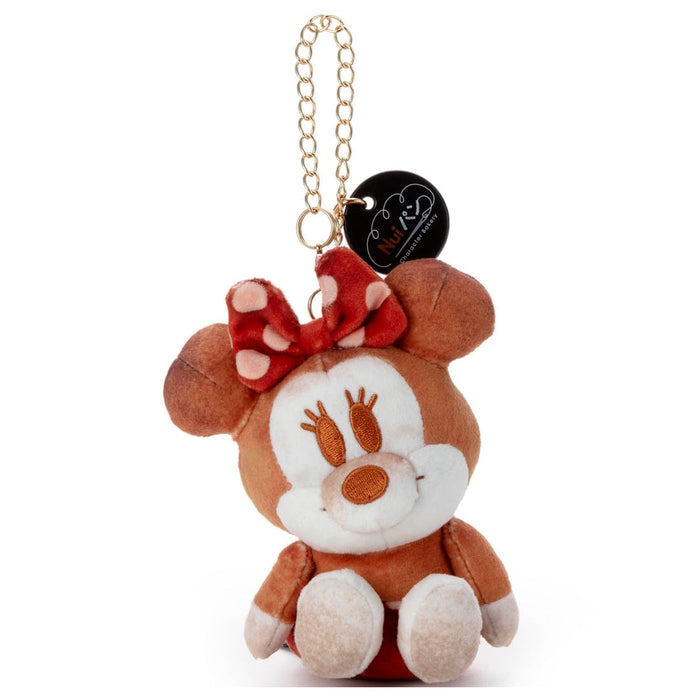 Japan Takara Tomy - Nui Pan Character Bun Minnie Mouse Plush Keychain (Release Date: Feb 15, 2025)