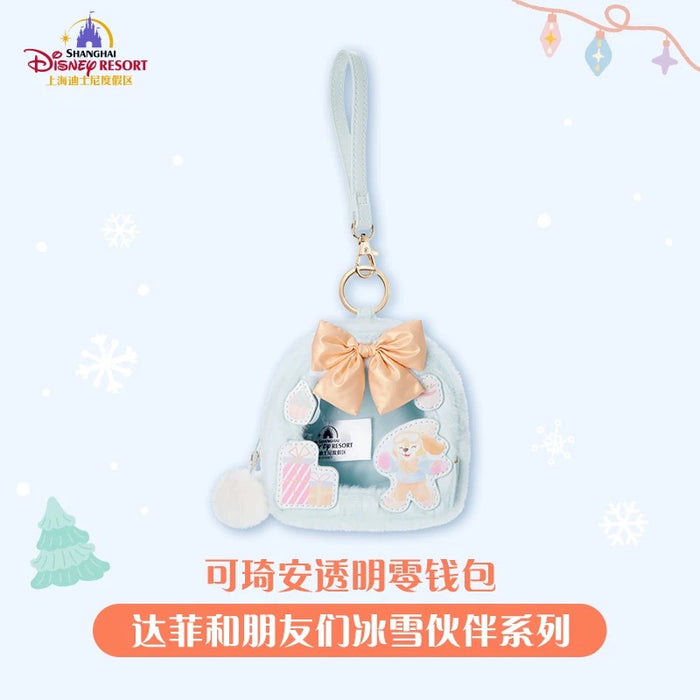 SHDL - 2025 Duffy & Friends Ice & Snow Partner Collection x CookieAnn Pouch with Clear Window