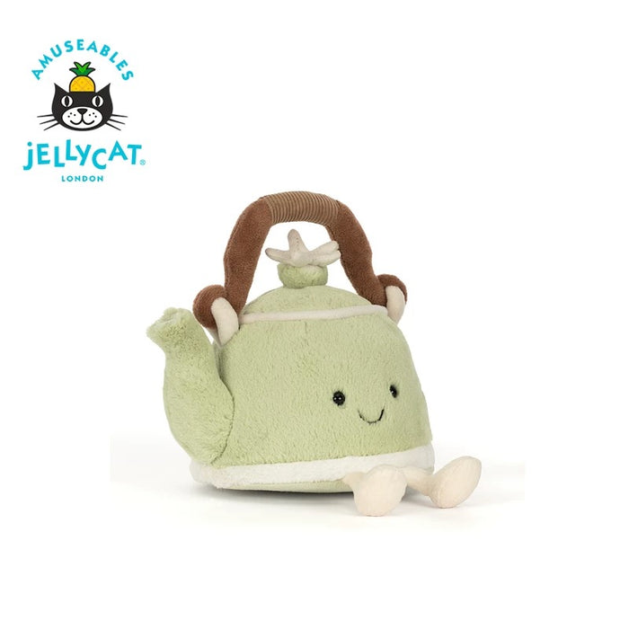 Jellycat x Fun Green Bud Teapot (Shanghai) Plush Toy