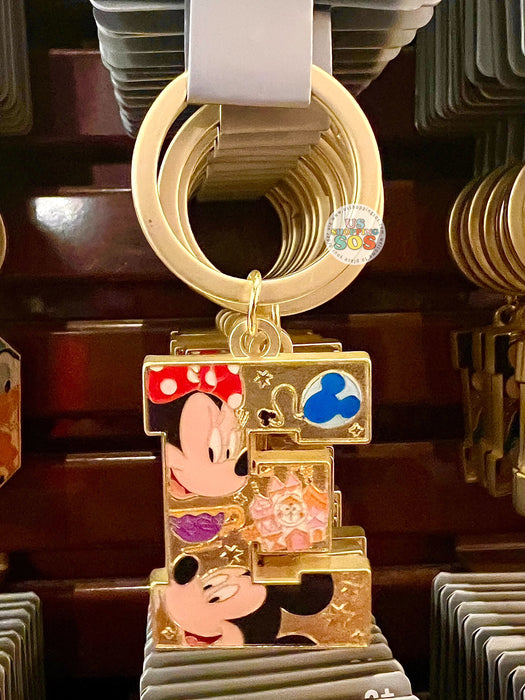 DLR/WDW - Mickey & Friends Alphabet Keychain