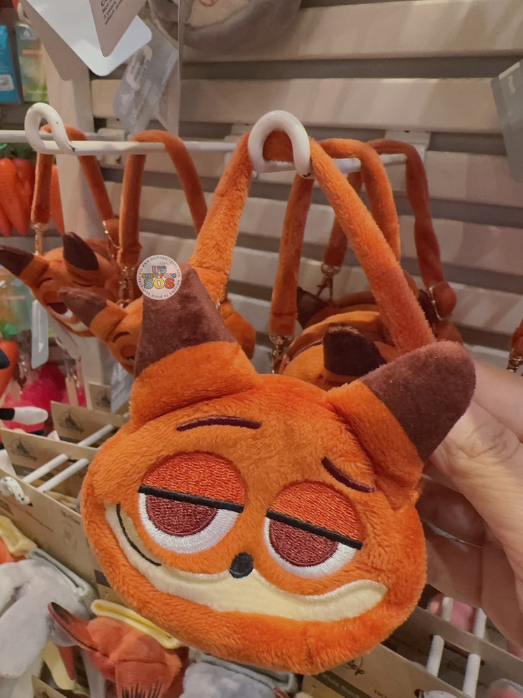 HKDL - Nick Wilde ‘Big Face’ Pouch with Strap
