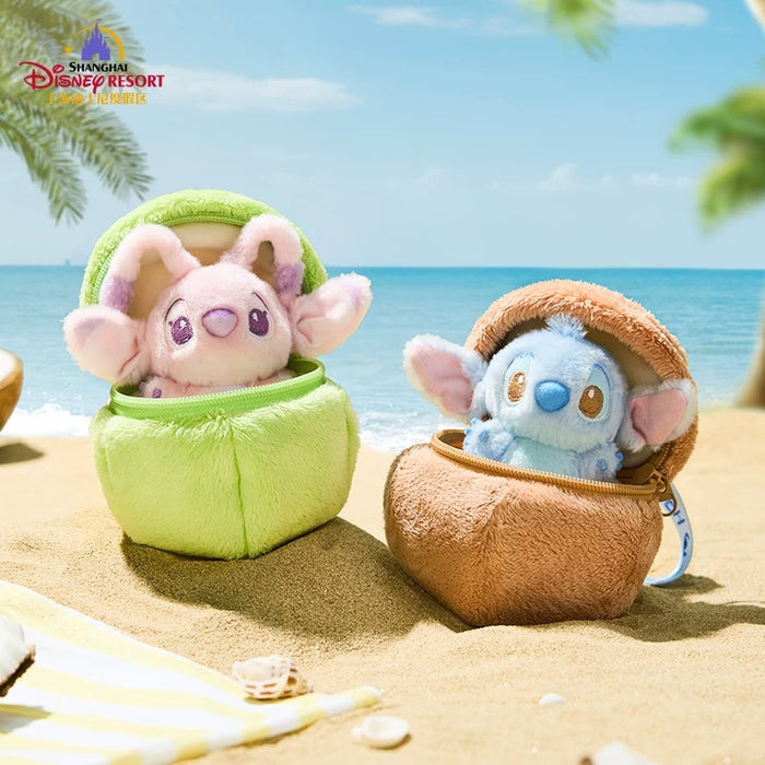 SHDL - Colorful Fruits and Vegetables Collection x Stitch Plush Keychain