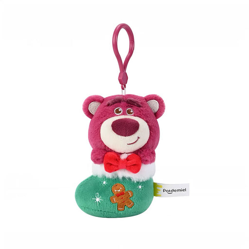 China Exclusive Potdemiel - 2026 Lotso Christmas Stocking Plush Keychain