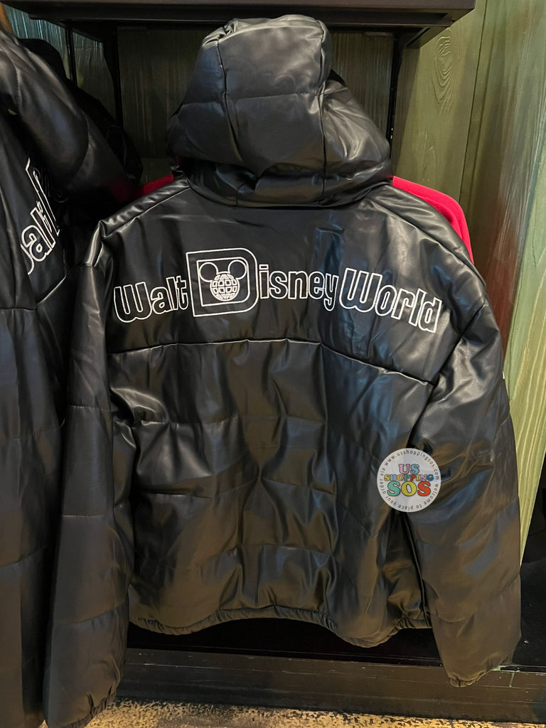 DLR - “Disneyland” Black Puffy Hoodie Jacket — USShoppingSOS
