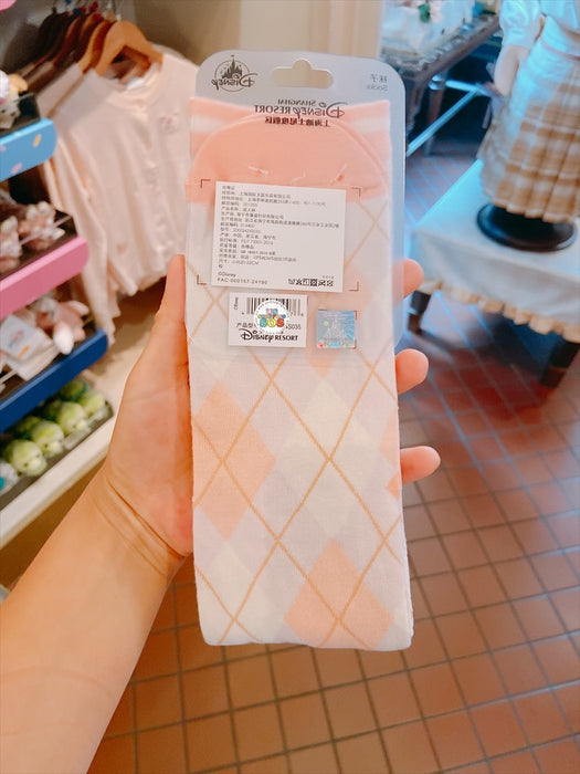 SHDL - Duffy & Friends Campus Style x LinaBell Checkered Pattern Socks for Adults