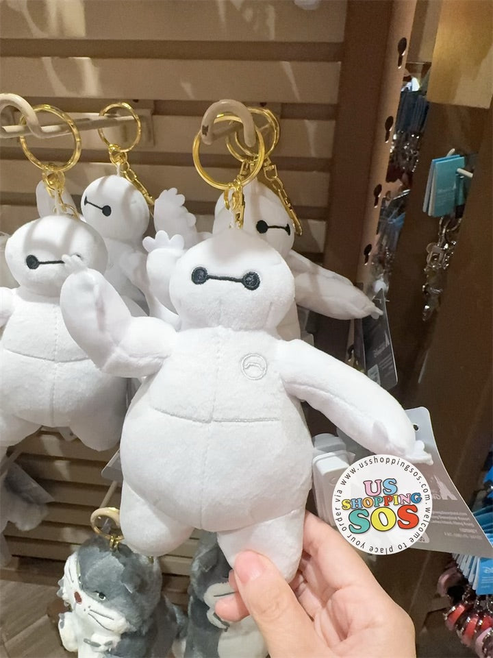 HKDL - Big Hero 6 Baymax ‘Saying Hi’ Plush Keychain
