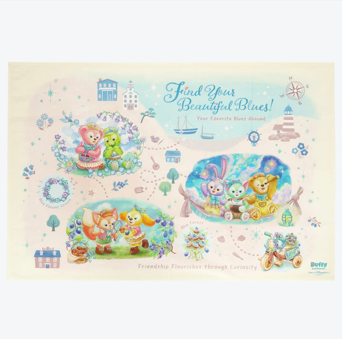 TDR - 2026 Duffy & Friends "Find Your Beautiful Blues" Series #2 Collection x Picnic Sheet & Bag Set(Release Date: Jul 7, 2026)