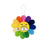 TAKASHI MURAKAMI Yellow Flower Emoji (😳 & 😤) Plush Keychain